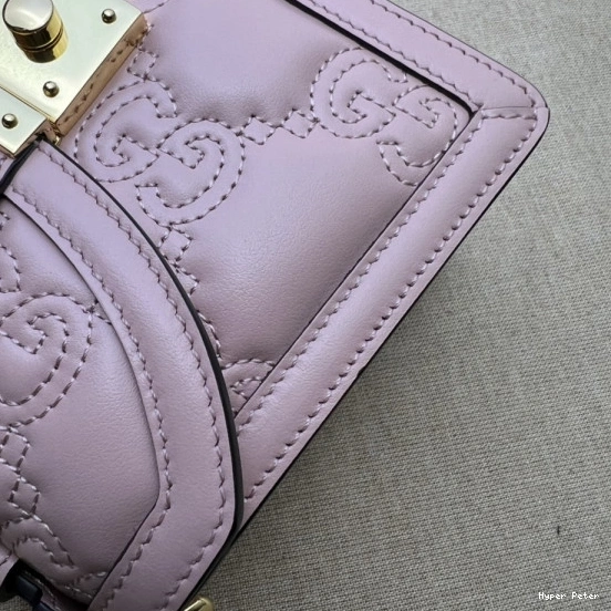 Hyper Peter bag small matelassé handle top GG 0712